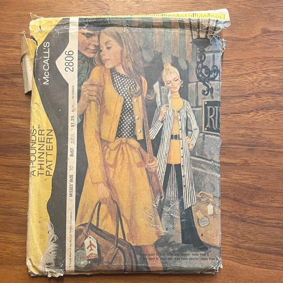 6 XS/S Vintage Sewing Patterns 1960s/70s Lot - Picture 10 of 13